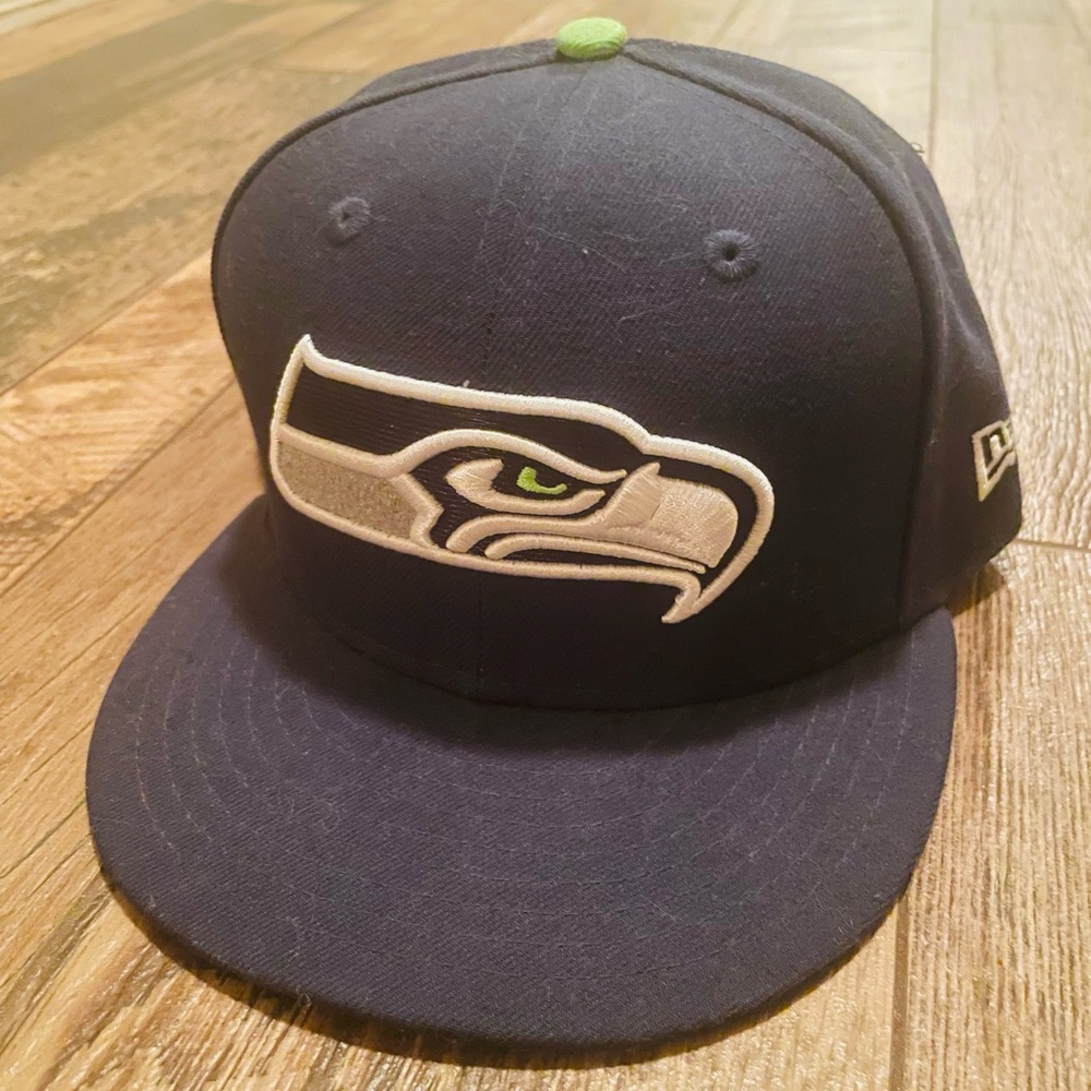 Seahawks New Era Hat - 7 1/2